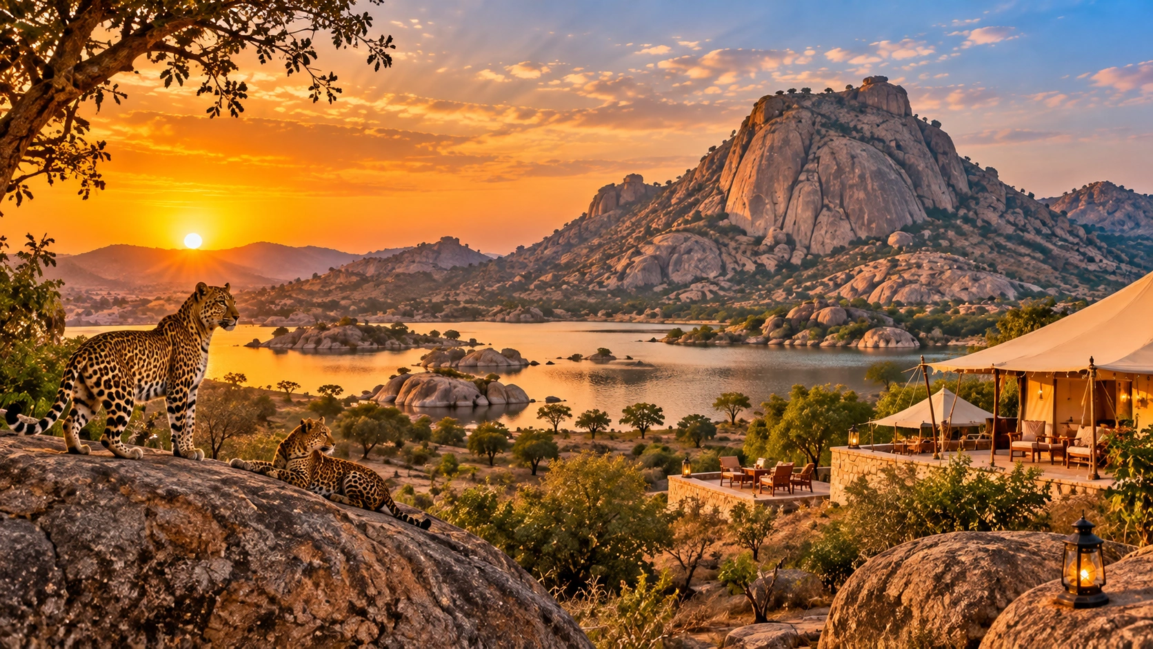 Wild landscape suited to a Rajasthan wildlife journey